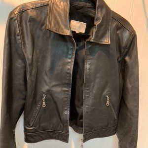 Mango Leather Jacket